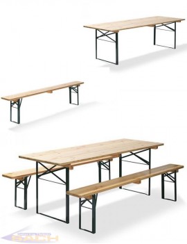 Folding Table and Benches...